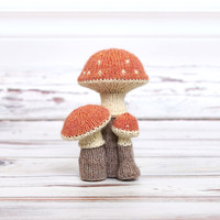 Wee Mushroom Trio_orange_2